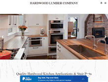 Tablet Screenshot of hardwood-lumber.com